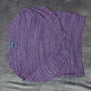 Charleston Treads 100% Cotton Sweater, Size Large